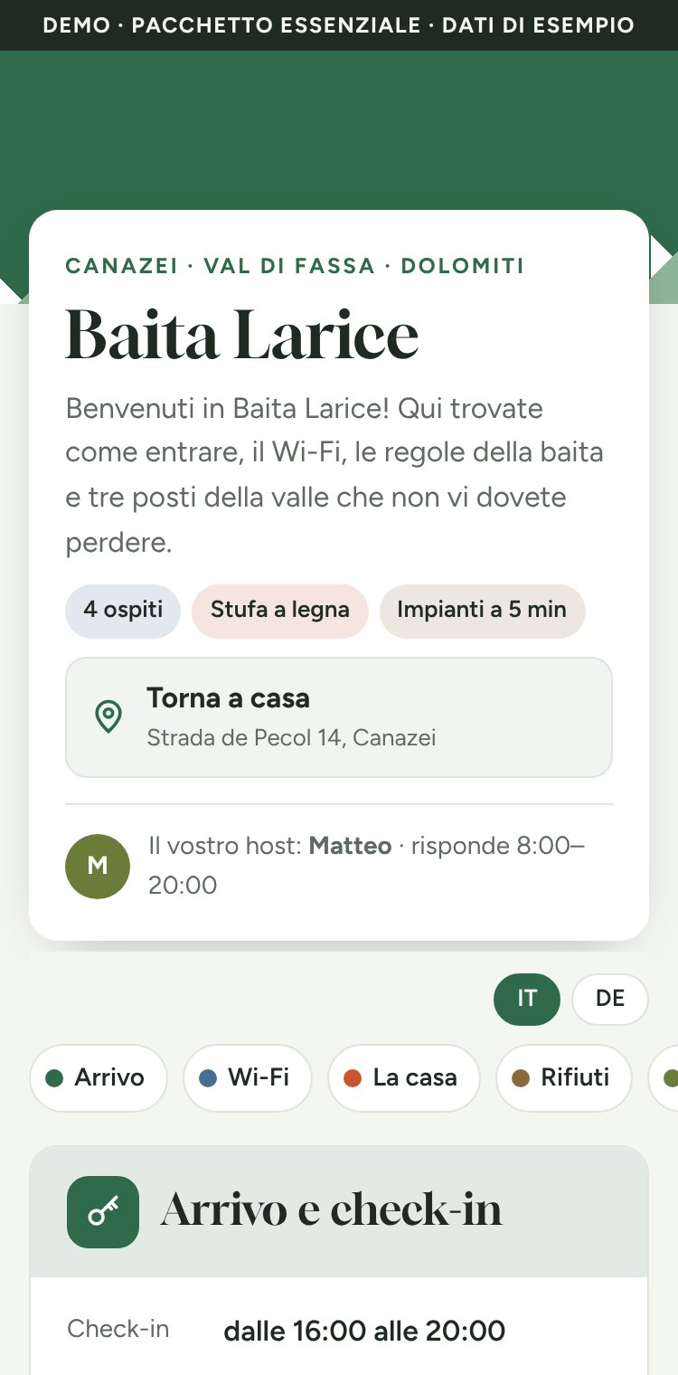 Guida demo Baita Larice, Canazei